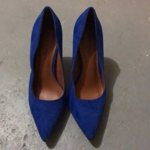 Siriano stiletto heels, cobalt blue, size 10